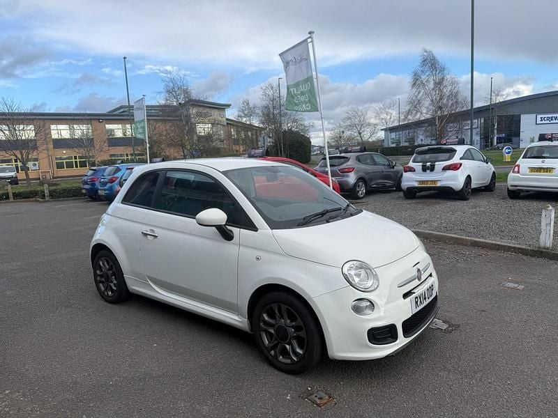 Used Fiat 500 S 69 HP (50 kW) 2014 White Hatchback