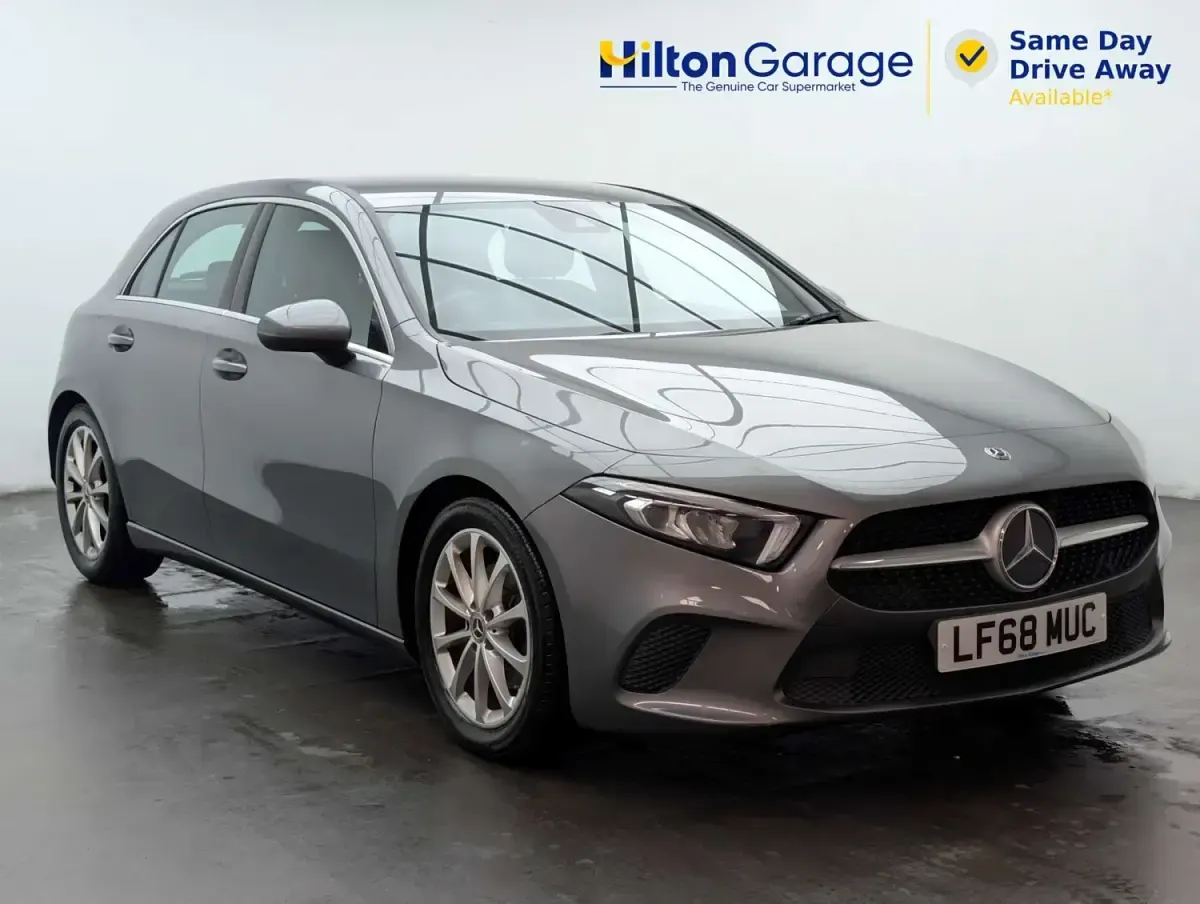 Begagnad Mercedes A200 163 HK (119 kW) 2018 Grå Halvkombi