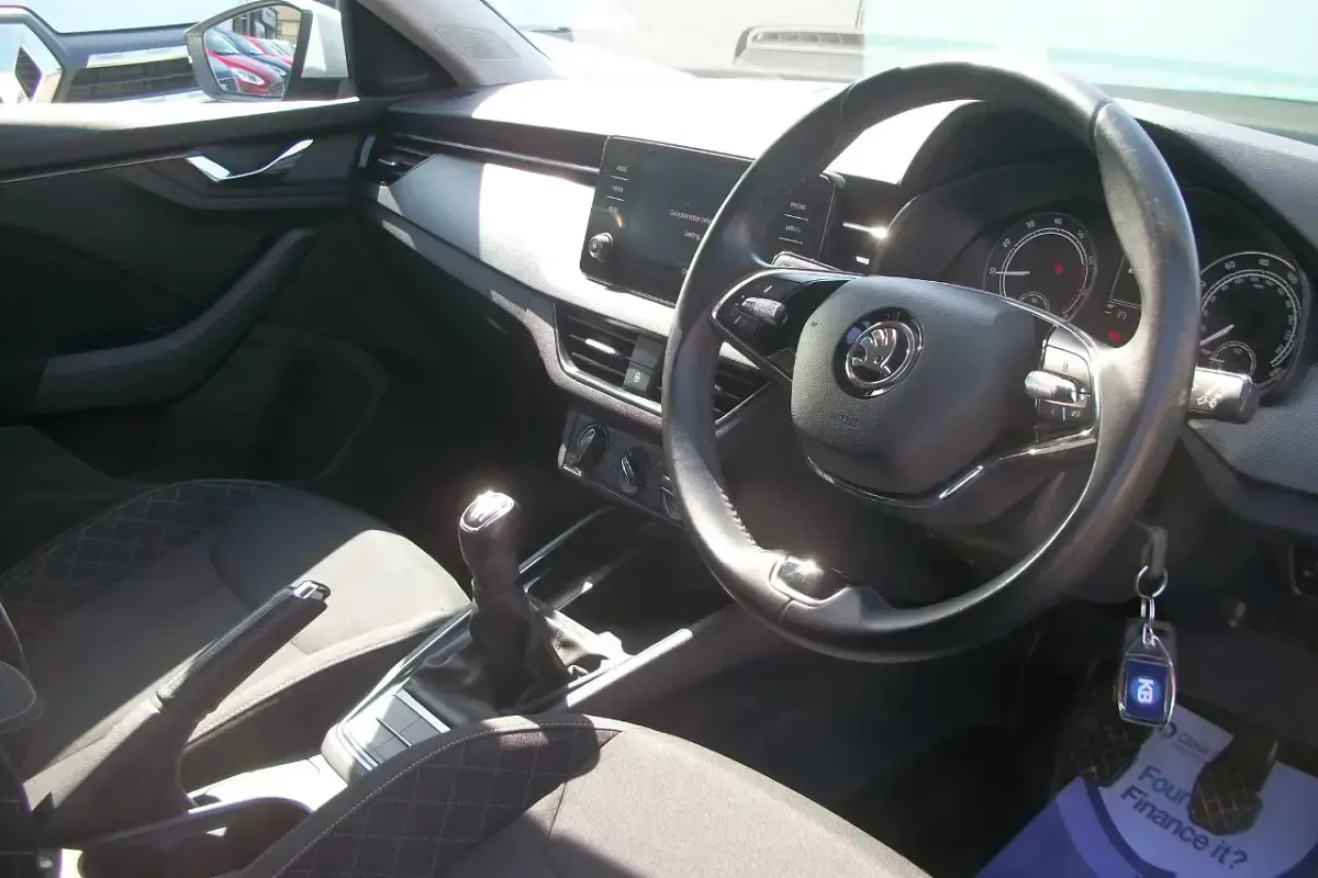 Used Skoda Scala SE 2023 White Hatchback