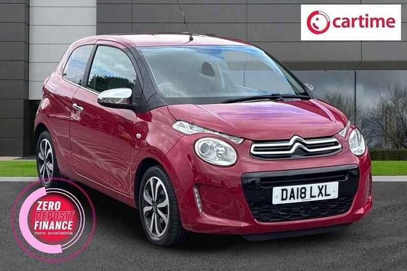 Red Used 2018 Citroën C1 Flair Hatchback | £4,990 (Good price) - Image 1/4