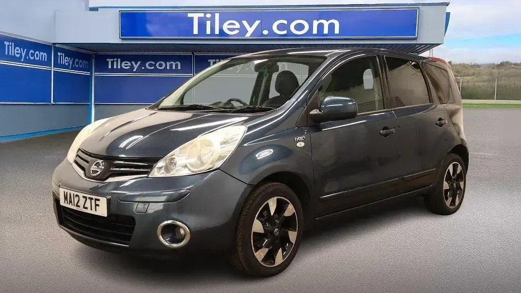 Used Nissan Note N-TEC 110 HP (80 kW) 2012 Blue Hatchback