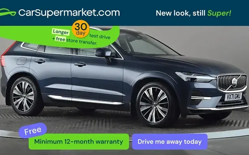 Usado Volvo XC60 Inscription 390 HP (286 kW) 2021 Azul SUV