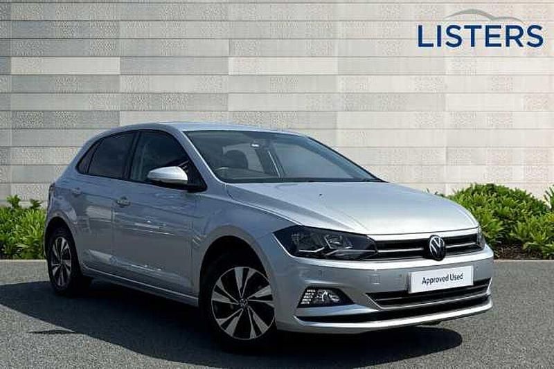 Reflex silver Used 2021 VW Polo Match Hatchback | £14,590 (Fair price) - Image 1/4
