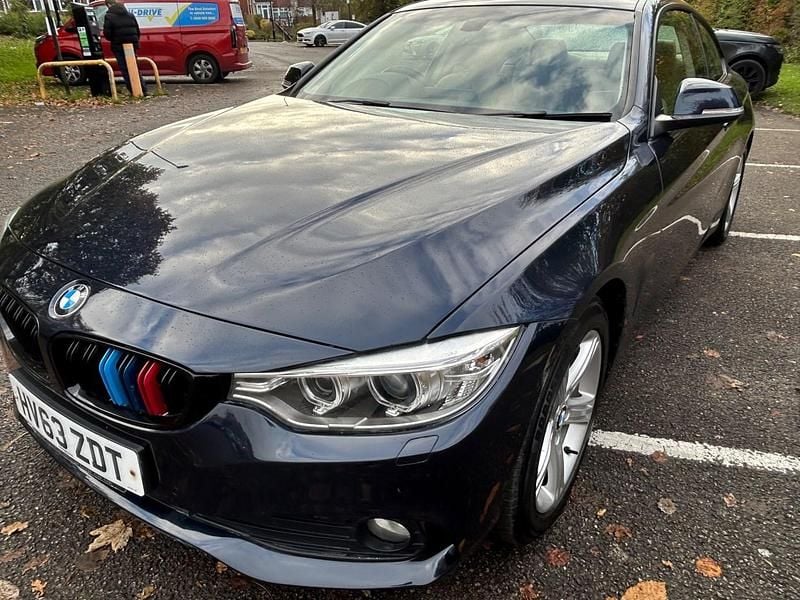 Begagnad BMW 420 Comfort Edition 184 HK (135 kW) 2013 Blå Sportkupé