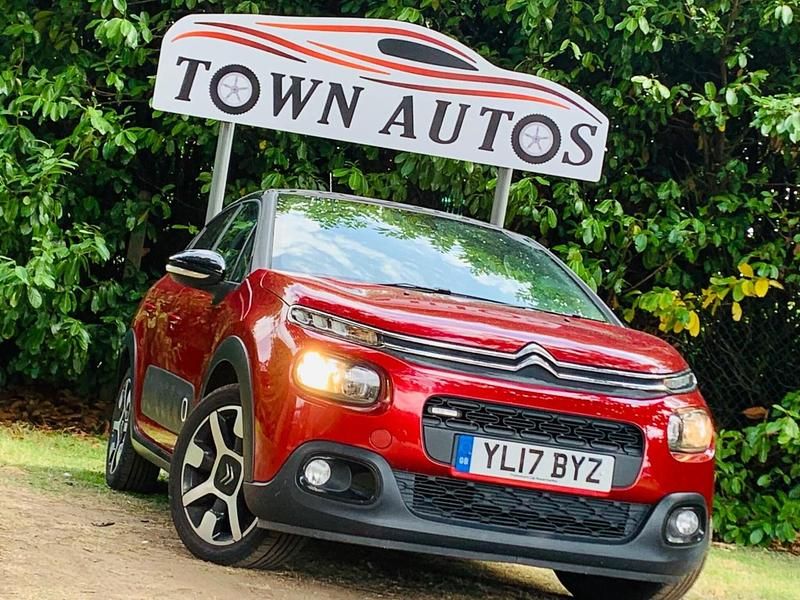 Red Used 2017 Citroën C3 Flair Hatchback | £5,790 (Fair price) - Image 1/3