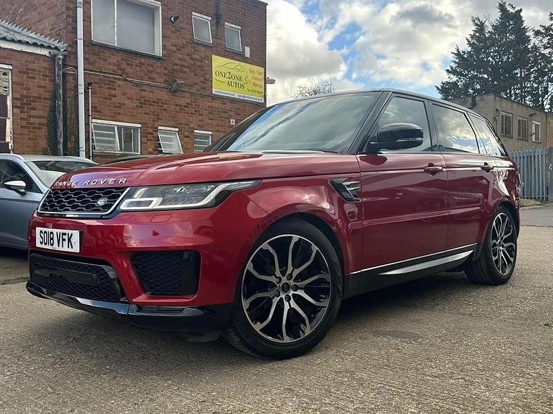 Used Land Rover Range Rover Sport HSE 306 HP (225 kW) 2018 Red SUV