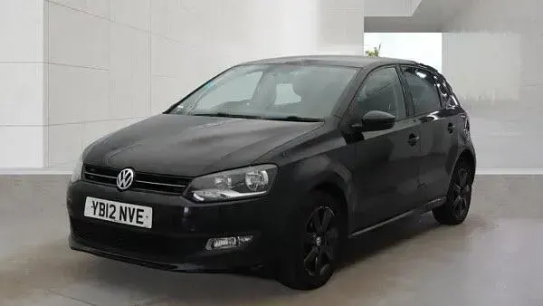 Used VW Polo Match 60 HP (44 kW) 2012 Black Hatchback