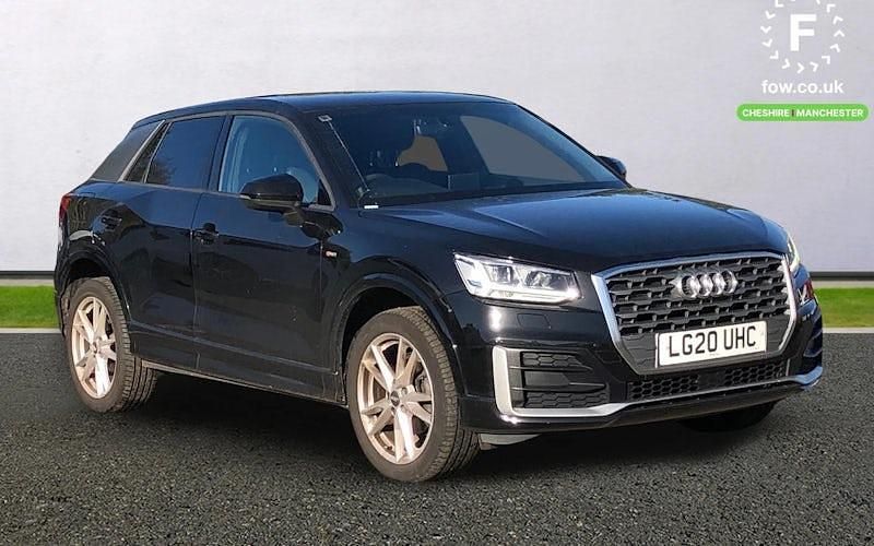 Black Used 2020 Audi Q2 S-Line SUV | £17,299 (Fair price) - Image 1/3