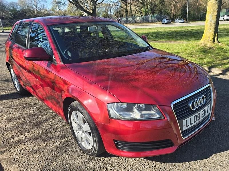 Red Used 2009 Audi A3 Hatchback | £2,480 (Good price) - Image 1/4
