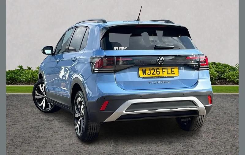 New VW T-Cross Match 95 HP (69 kW) 2026 Blue SUV