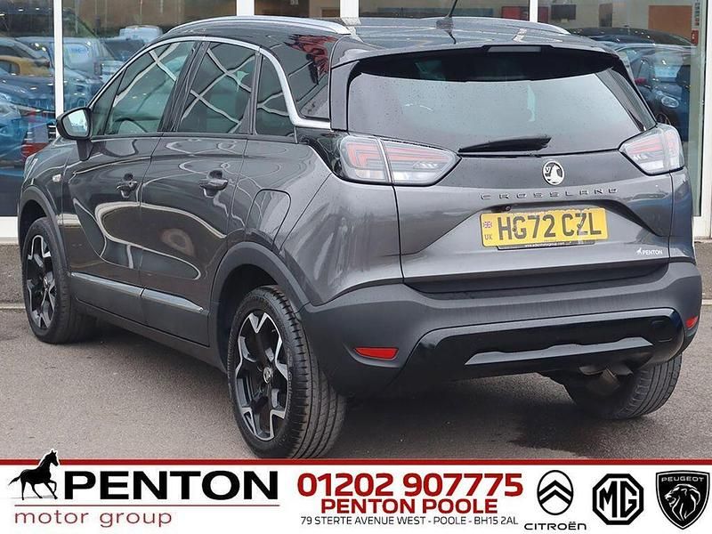 Used Vauxhall Crossland Ultimate 128 HP (94 kW) 2022 Grey SUV