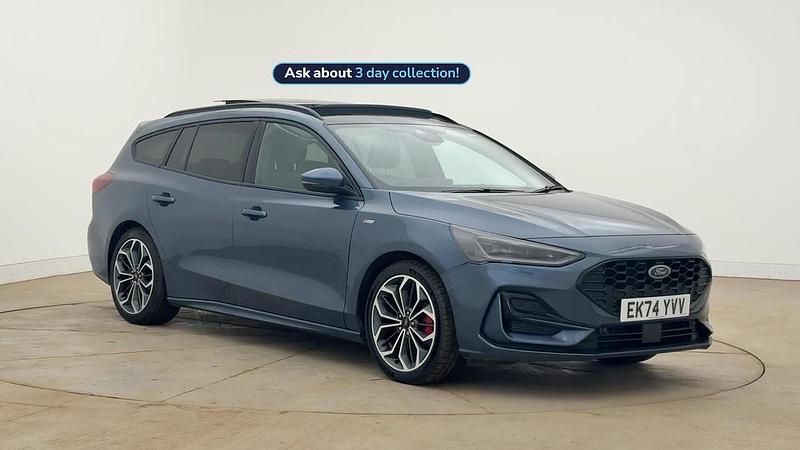 Used Ford Focus ST-Line X 155 HP (114 kW) 2024 Blue Estate