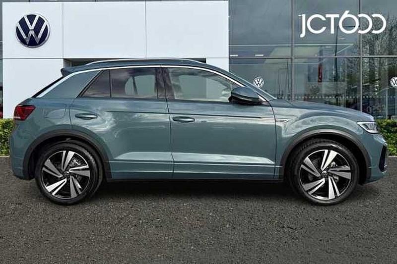 New VW T-Roc R-line 150 HP (110 kW) 2025 Blue SUV