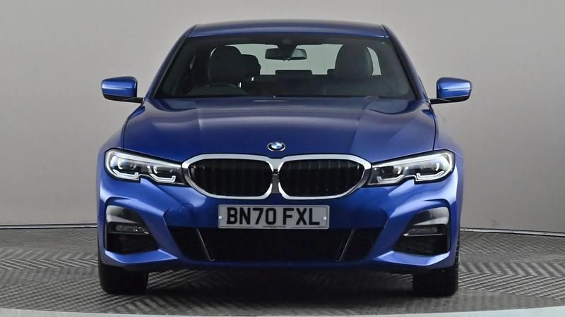Used BMW 330e M Sport 292 HP (214 kW) 2020 Blue Sedan