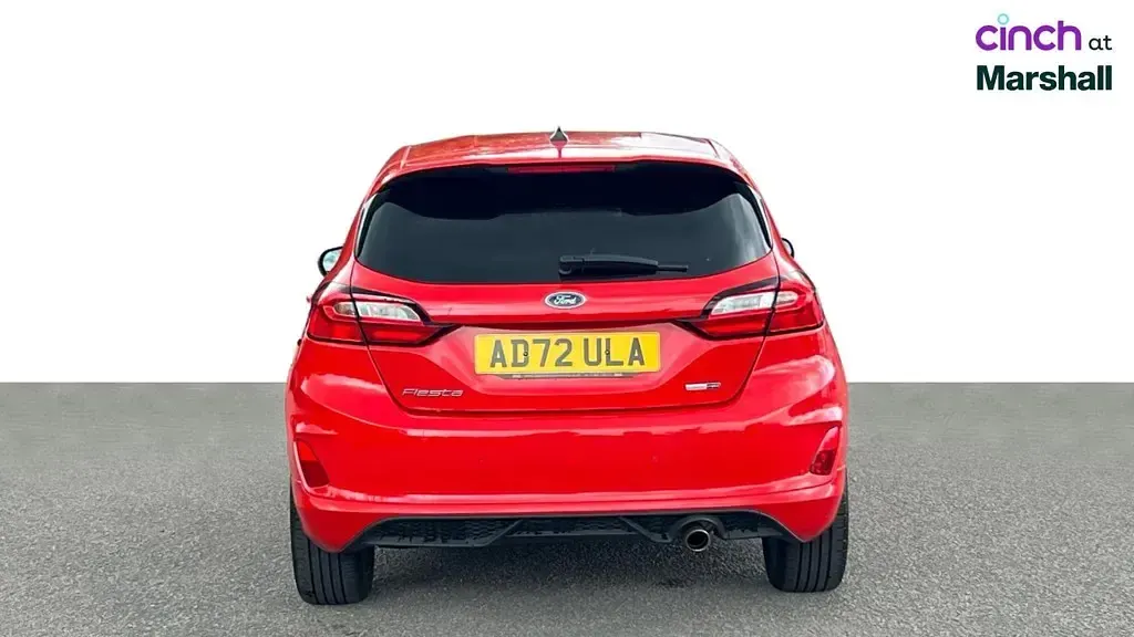 Used Ford Fiesta ST-Line 125 HP (91 kW) 2023 Red Hatchback