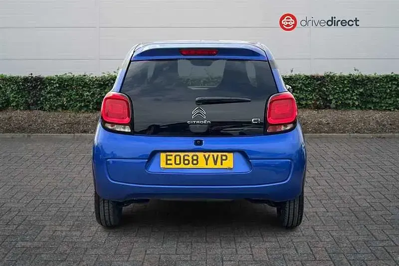 Used Citroën C1 72 HP (52 kW) 2018 Blue Hatchback