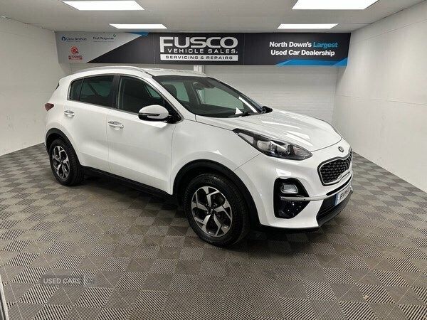 White Used 2020 Kia Sportage 2 SUV | £12,990 (Good price) - Image 1/4