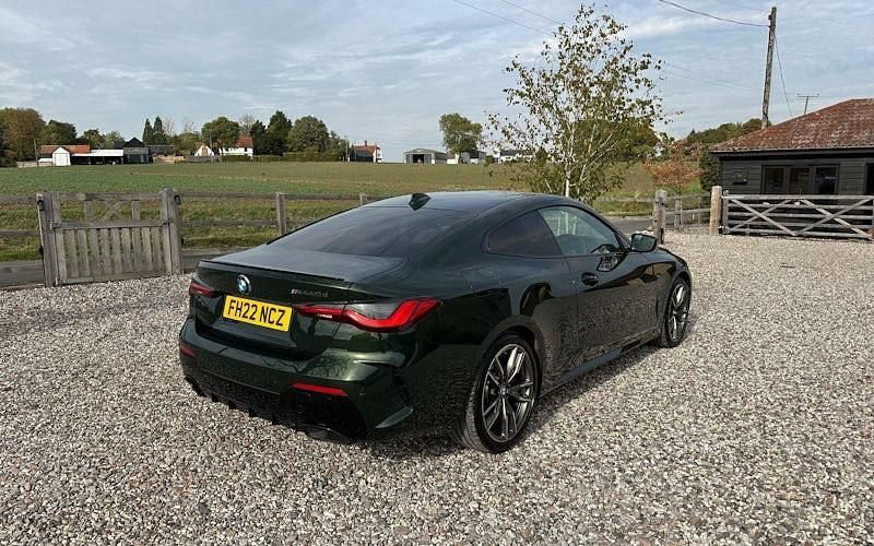 Used BMW M440 Impressive 340 HP (250 kW) 2022 Green Sedan