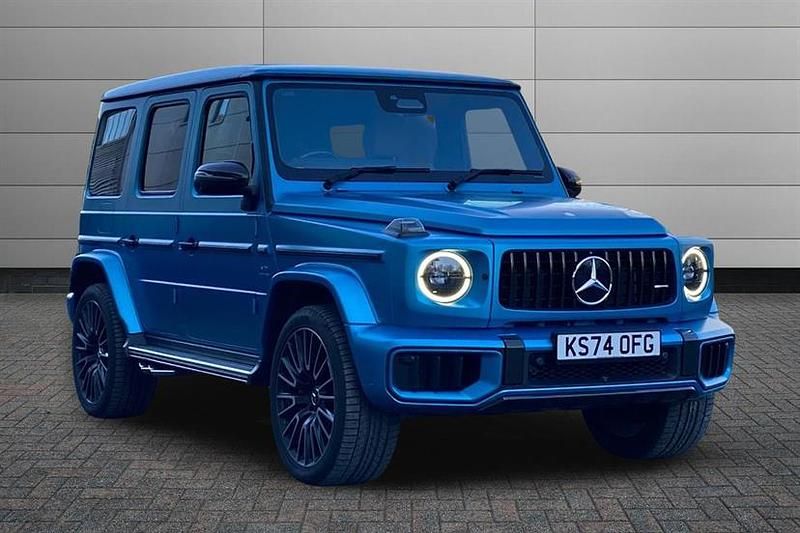 Used Mercedes G63 AMG Edition 585 HP (430 kW) 2025 Brilliant blue SUV