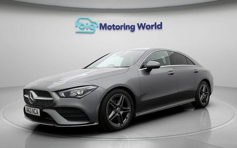 Used Mercedes CLA180 AMG line 136 HP (100 kW) 2021 Grey Sedan