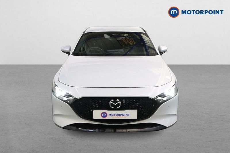 Used Mazda 3 Exclusive-Line 140 HP (102 kW) 2025 White Hatchback