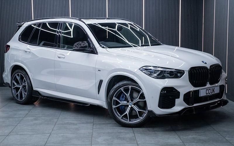White Used 2022 BMW X5 M Sport SUV | £46,154 (Super price) - Image 1/4