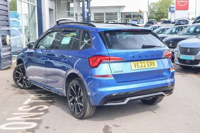 Blue Used 2022 Skoda Kamiq Monte Carlo SUV | £16,225 (Good price) - Image 1/4