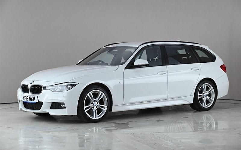 Used BMW 320 M Sport 190 HP (139 kW) 2018 White Estate