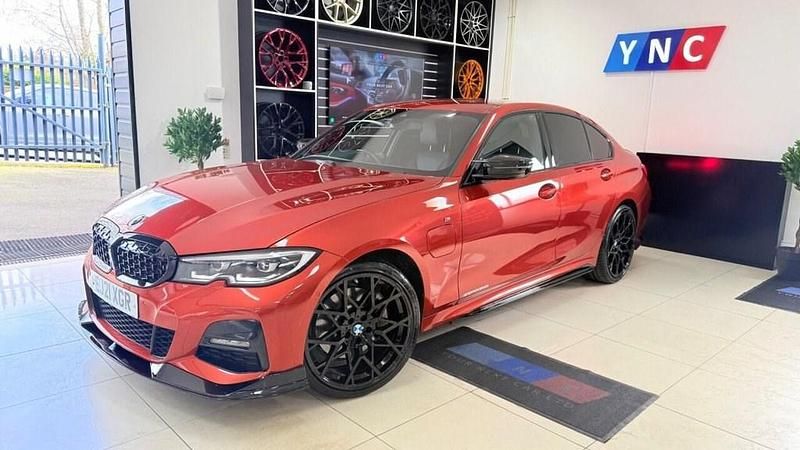 Used BMW 330e M Sport 2021 Orange Sedan