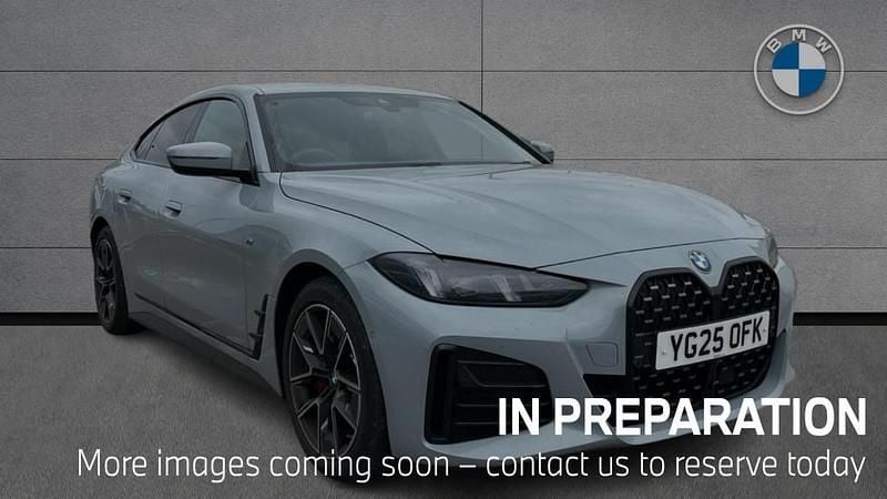 Grey Used 2025 BMW 420 Gran Coupé M Sport Coupe | £36,933 (Fair price) - Image 1/4