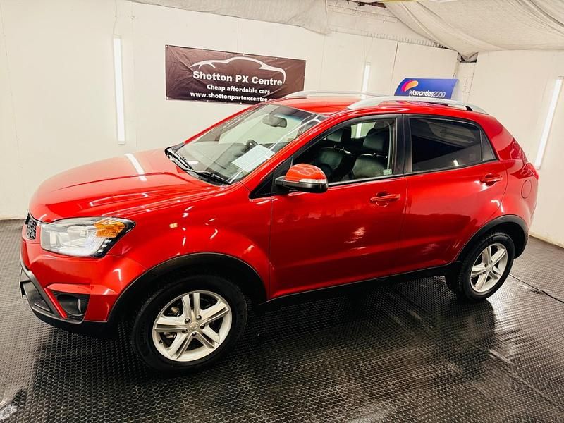 Used Ssangyong (KGM) Korando 2014 Red SUV