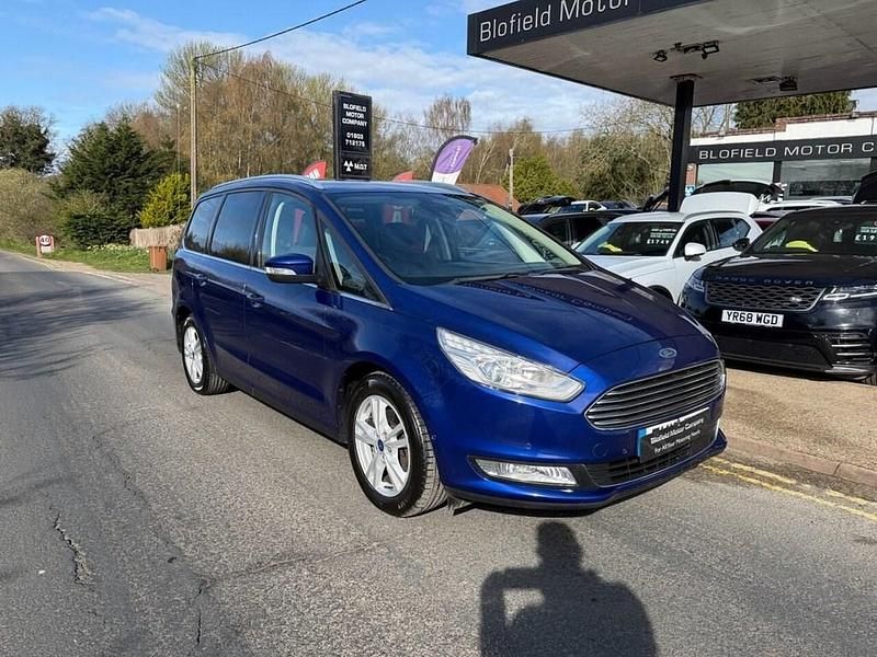 Used Ford Galaxy Titanium 150 HP (110 kW) 2017 Blue MPV