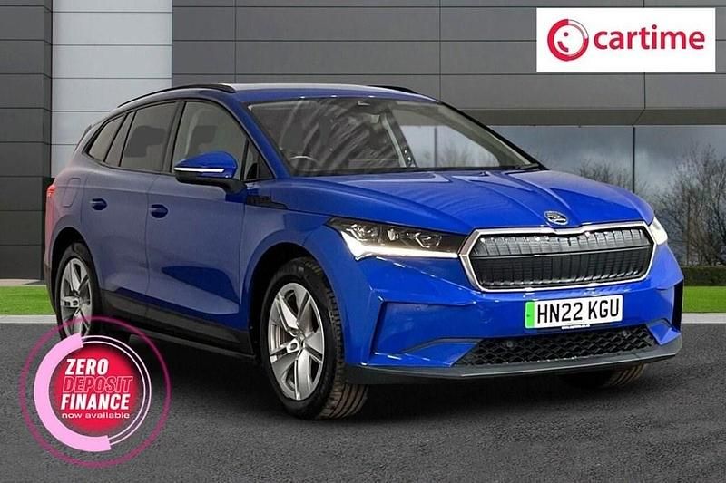 Blue Used 2022 Skoda Enyaq iV ecoSuite SUV | £15,990 (Fair price) - Image 1/4