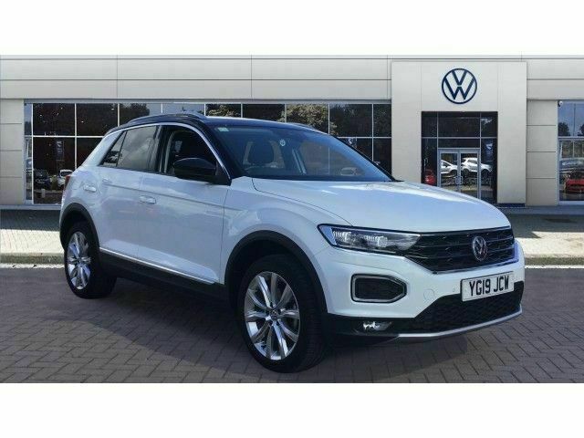 White Used 2019 VW T-Roc SEL SUV | £17,525 (Fair price) - Image 1/4
