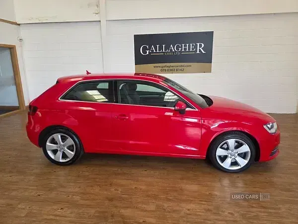 Used Audi A3 Sport 184 HP (135 kW) 2015 Red Hatchback