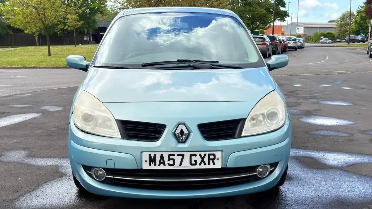 Used Renault Scénic II Dynamique 112 HP (82 kW) 2007 Blue MPV