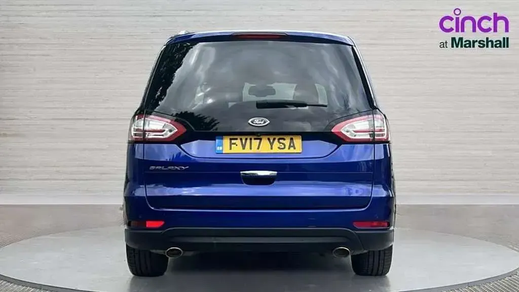 Used Ford Galaxy Titanium X 150 HP (110 kW) 2017 Blue MPV