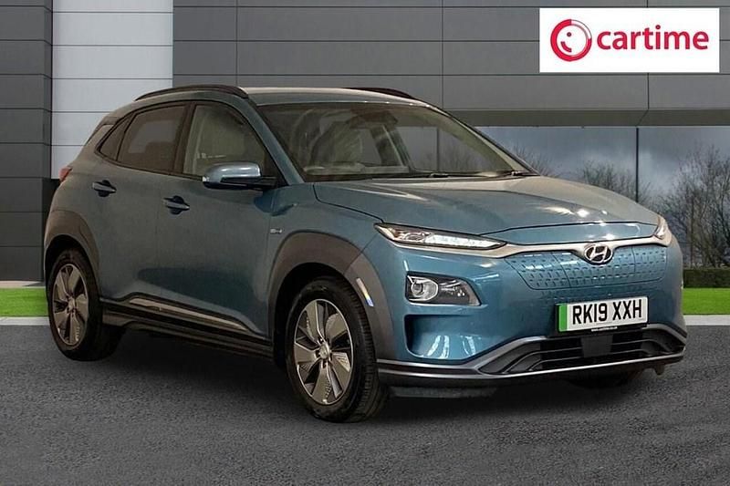 Second-hand Hyundai Kona Premium SE 150 kW (204 CP) 2019 Albastru SUV