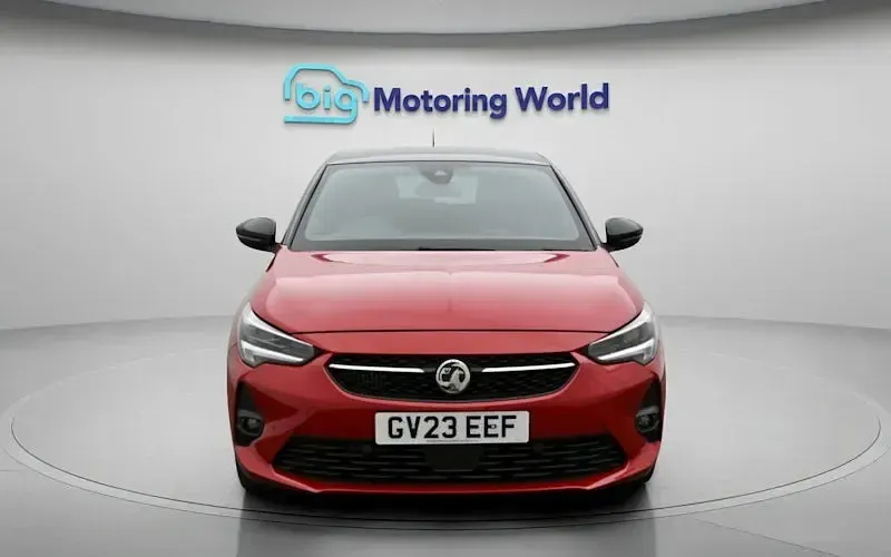 Used Vauxhall Corsa Ultimate 131 HP (96 kW) 2023 Red Hatchback