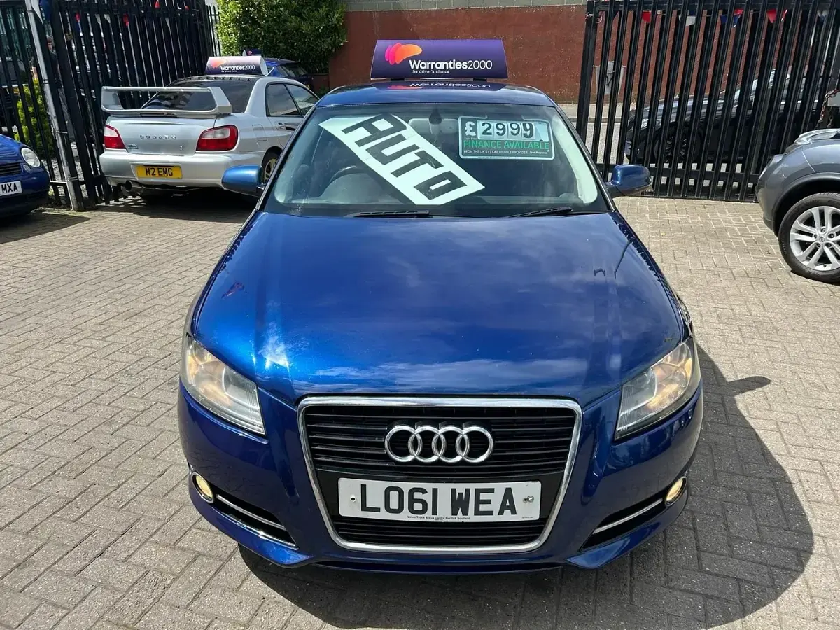 Used Audi A3 Sport 184 HP (135 kW) 2012 Blue Hatchback