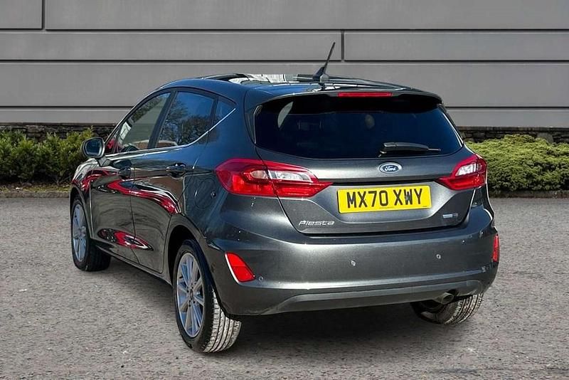 Used Ford Fiesta Titanium 123 HP (90 kW) 2020 Grey Hatchback