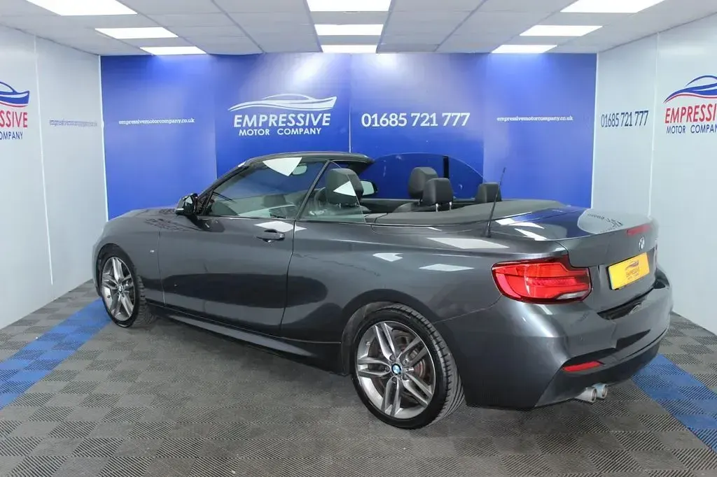Used BMW 220 M Sport 190 HP (139 kW) 2019 Grey Cabriolet