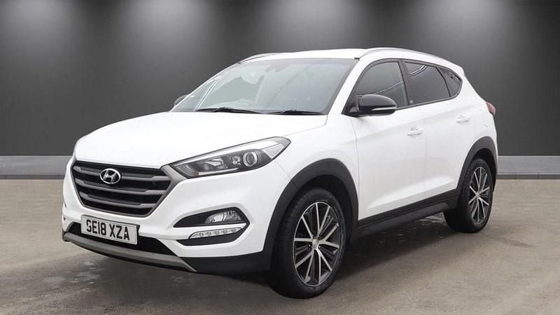 Used Hyundai Tucson GO! 2018 White SUV