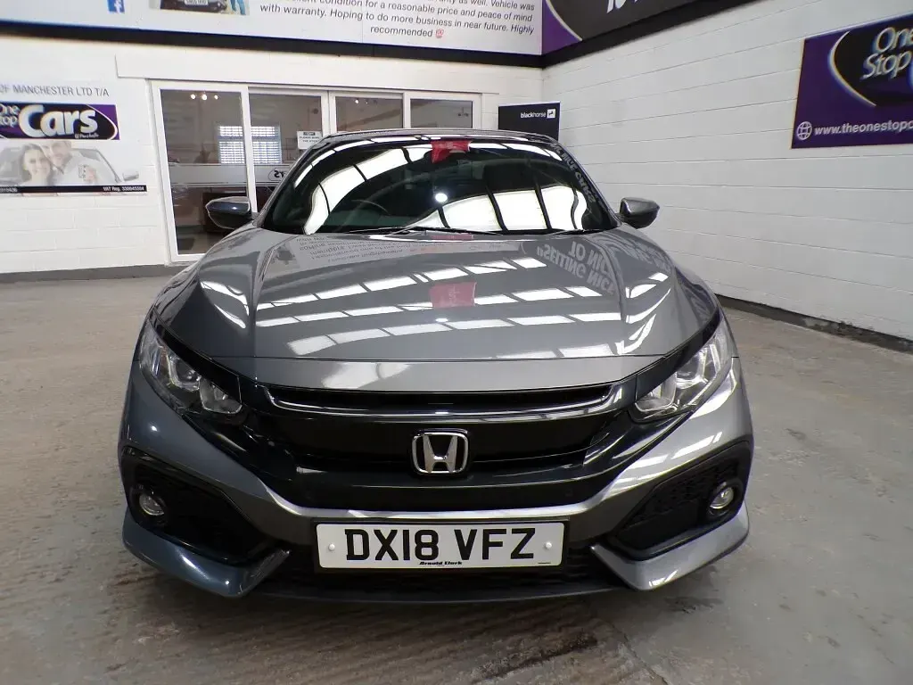 Used Honda Civic EX 129 HP (94 kW) 2018 Grey Hatchback