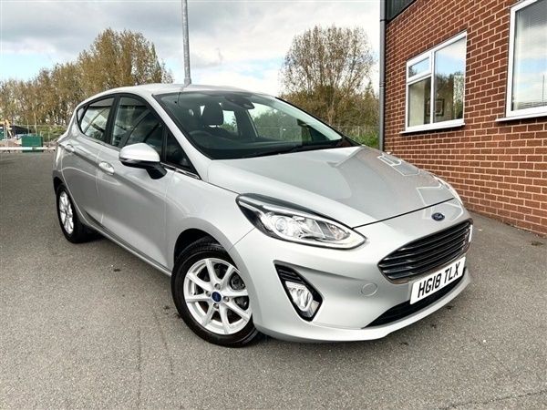 Silver Used 2018 Ford Fiesta Zetec Hatchback | £11,495 (Fair price) - Image 1/1