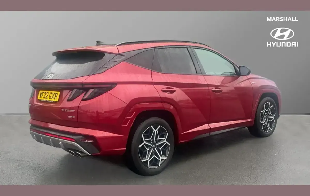 Used Hyundai Tucson N Line 230 HP (169 kW) 2022 Red SUV