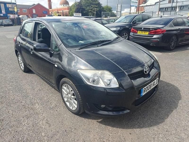 Black Used 2008 Toyota Auris T3 Hatchback | £1,995 (Super price) - Image 1/4