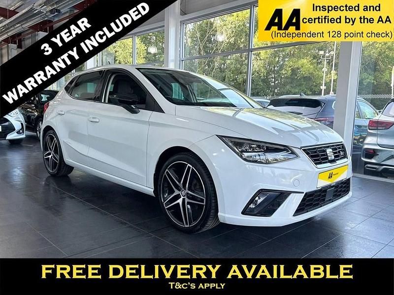 White Used 2019 Seat Ibiza FR Sport Hatchback | £11,895 (Fair price) - Image 1/2