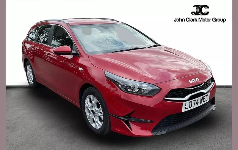 Red Used 2024 Kia Ceed Sportswagon 2 Estate | £17,750 (Fair price) - Image 1/4