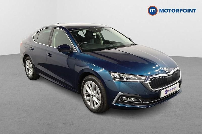 Blue Used 2023 Skoda Octavia SE L Hatchback | £17,599 (Fair price) - Image 1/4